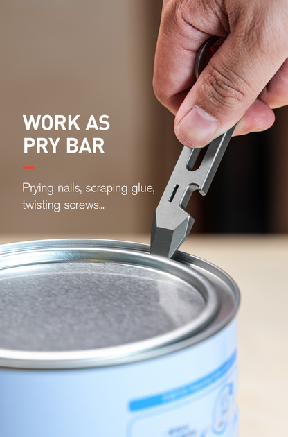 OLT03 Titanium 4-in-1 Pry Bar Multitool