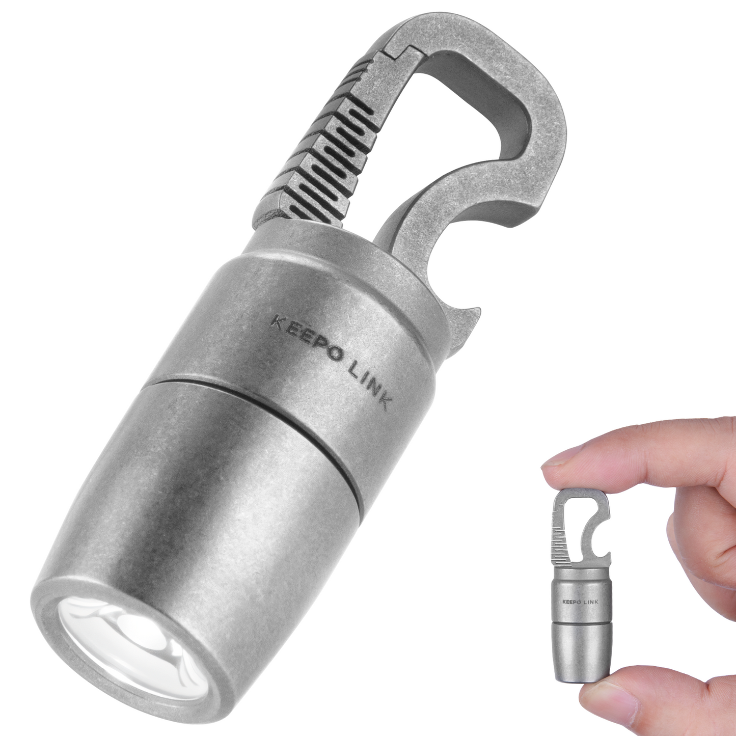 Titanium EDC Magnetic Flashlight