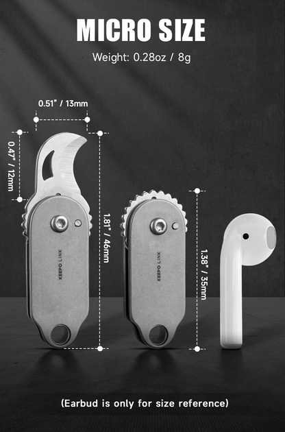 OLK01 Mini Keychain Folding Knife