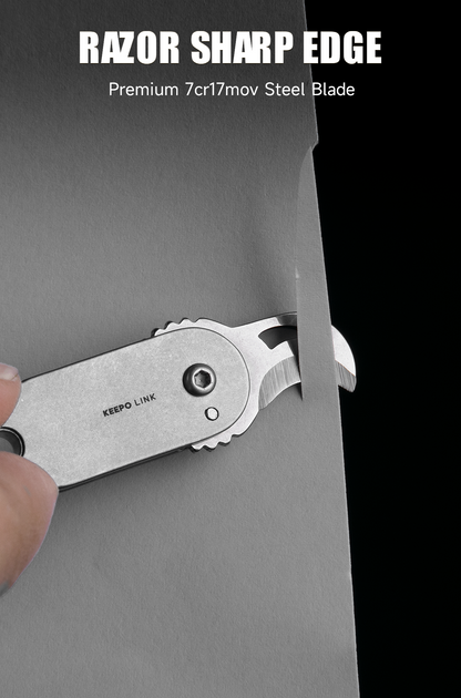 OLK01 Mini Keychain Folding Knife