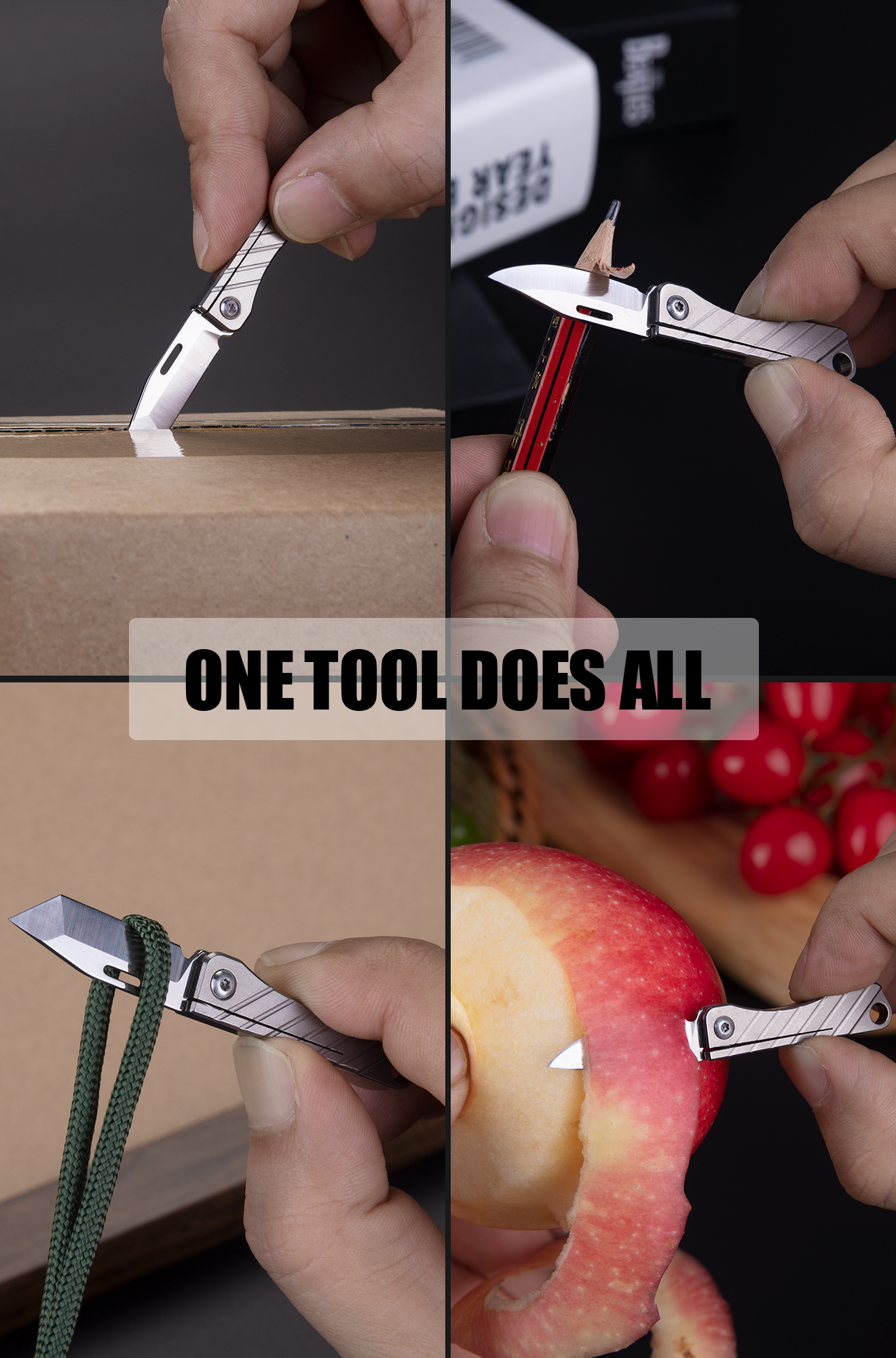 Mini Titanium Pocket Knife