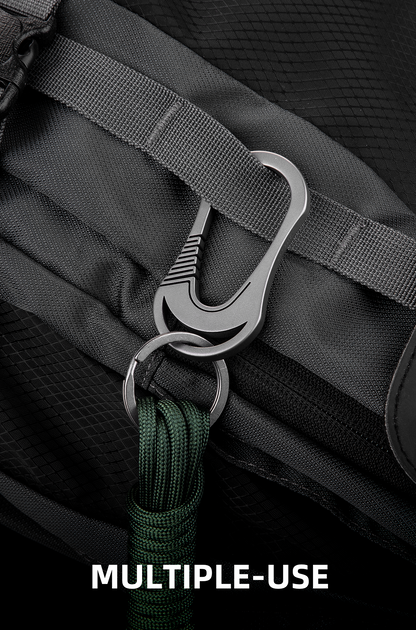 OLM01 Titanium Keychain Carabiner Clip for Keys