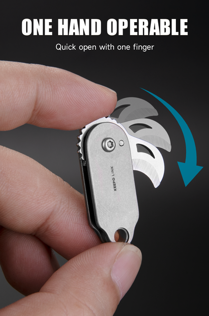 OLK01 Mini Keychain Folding Knife